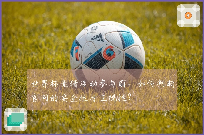 世界杯竞猜活动参与前，如何判断官网的安全性与正规性？